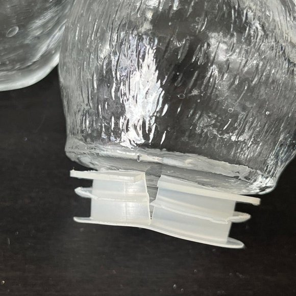 Vintage WMF Clear Pressed Glass Cat Shaped Pitcher Creamer - Picture 9 of 10